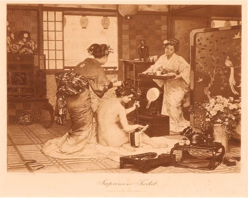 Marie - François Firmin, Girard, Toilette giapponese